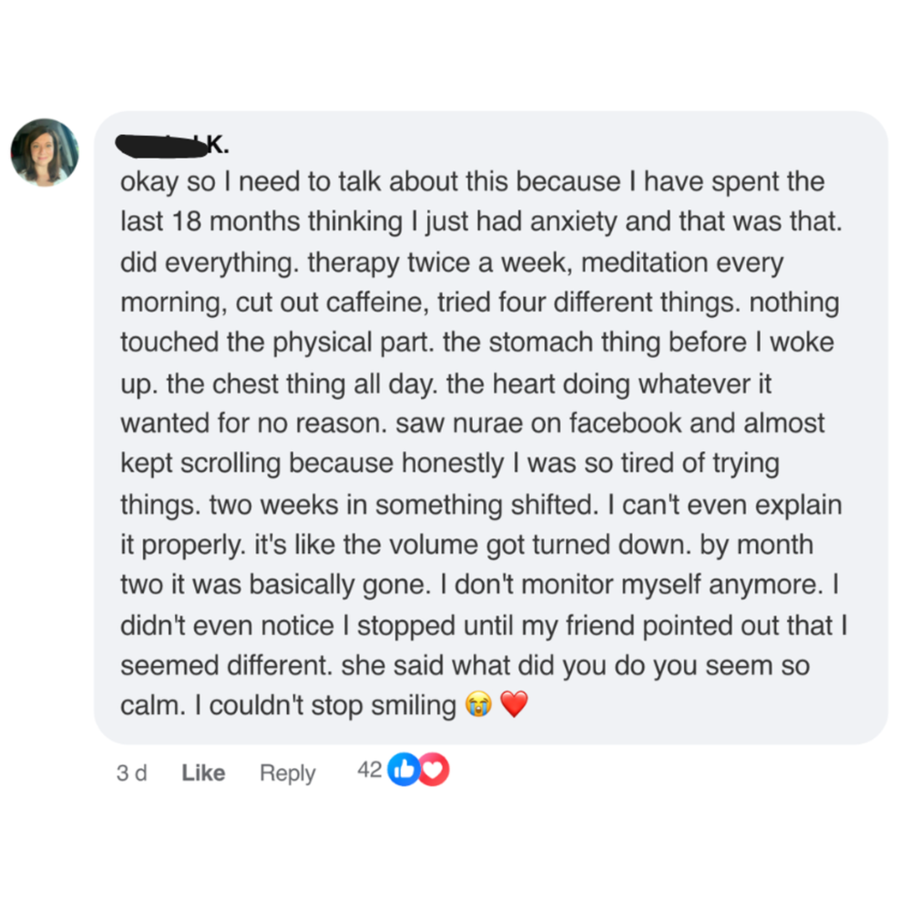 Customer testimonial