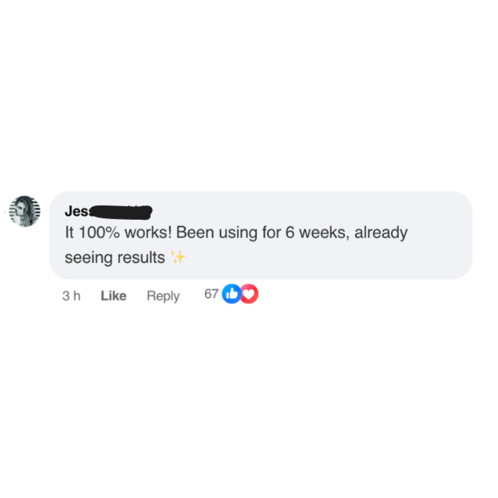 Customer testimonial