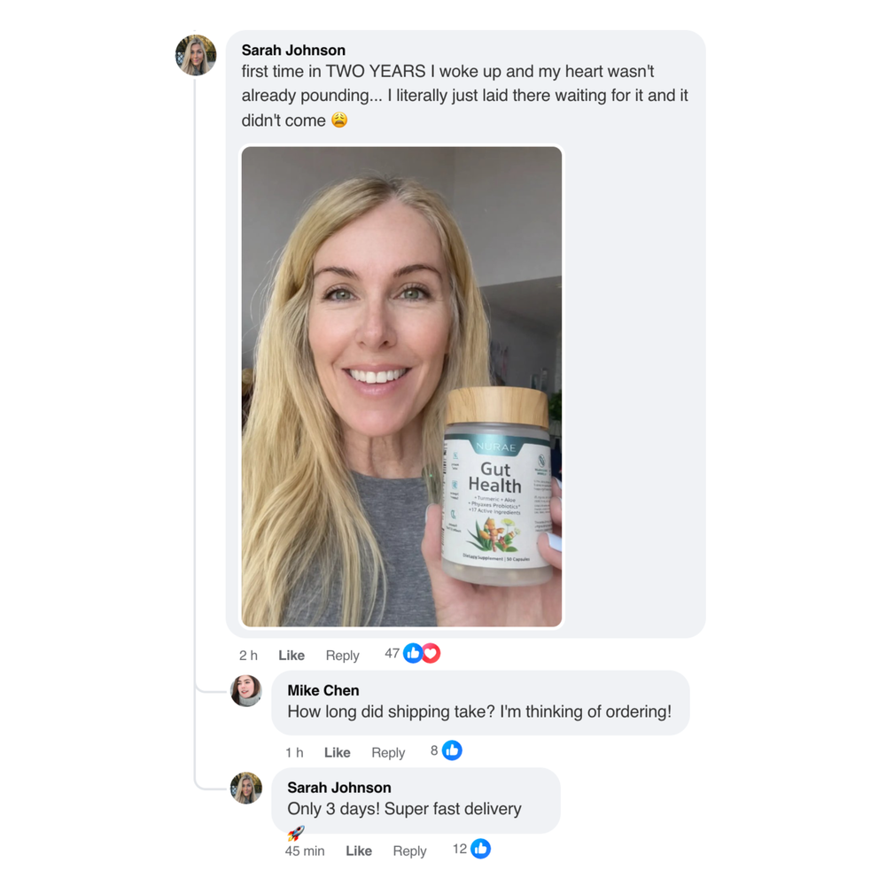 Customer testimonial